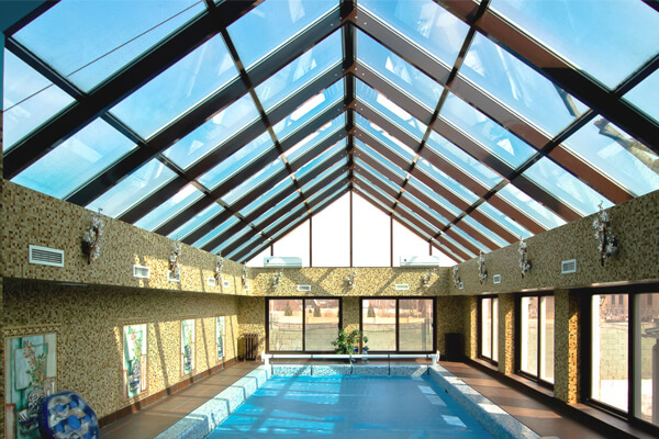 Зенитные фонари для SPA-комплексов