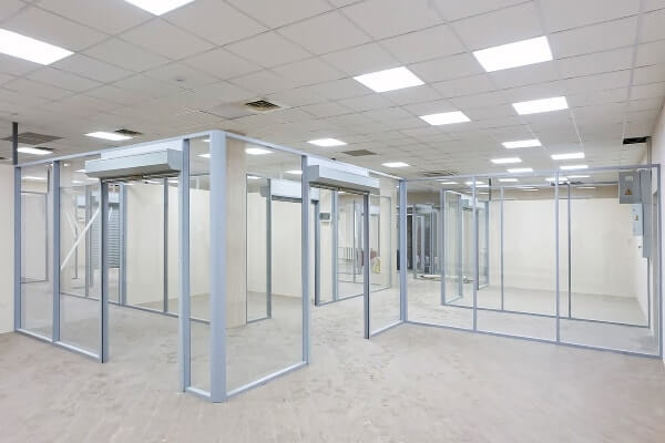 Перегородки для магазинов и ТЦ