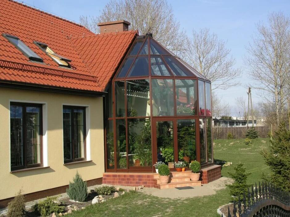 Пятискатный сегментный  (эркерный)